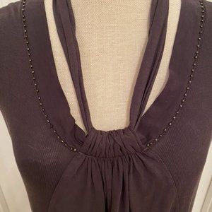 LABEL + THREAD_ Blue/Gray Cotton Dress